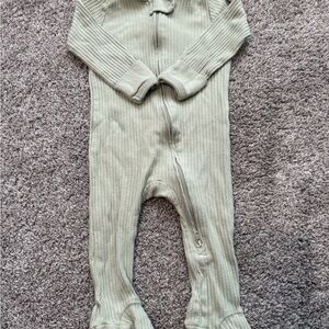 Cloud Island Sage Green Footie